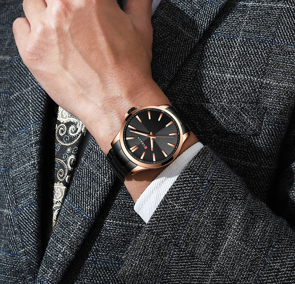 Men's Military Sport Watch - Luxury Quartz Chronograph Wristwatch