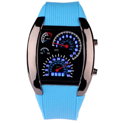 Fashion Car Design Binary Watch