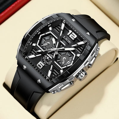 LIGE Quartz Waterproof Chronograph