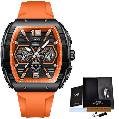 LIGE Quartz Waterproof Chronograph