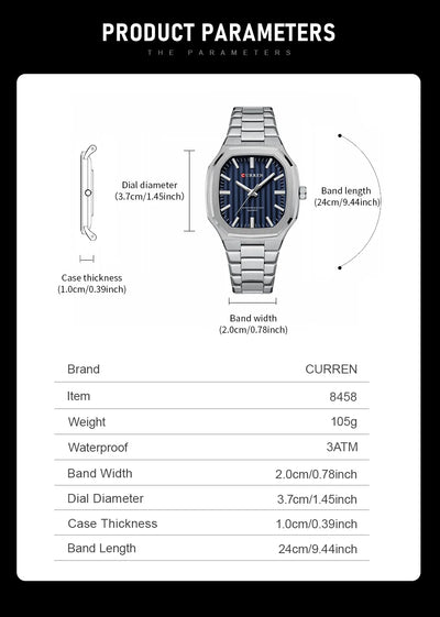 CURREN Luxury Watch