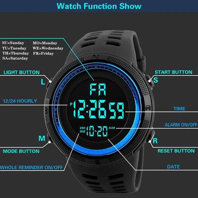 YIKAZE Y01 MILITARY WATCH