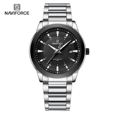NAVIFORCE 2024 Men's Watch - Luxury Stainless Steel Sport Quartz