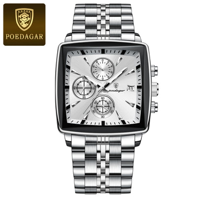 POEDAGAR Square Watch