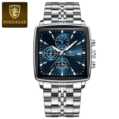 POEDAGAR Square Watch