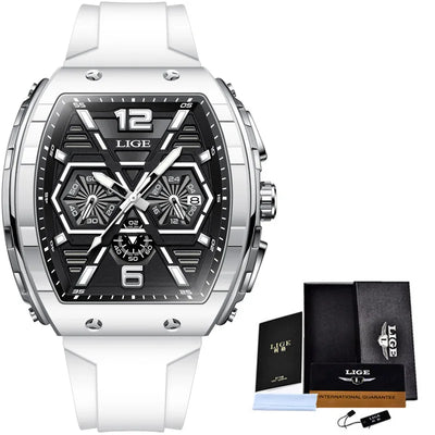 LIGE Quartz Waterproof Chronograph