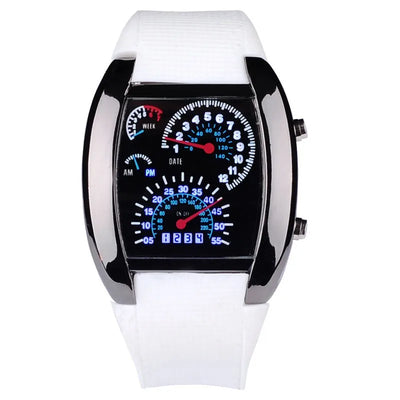Fashion Car Design Binary Watch