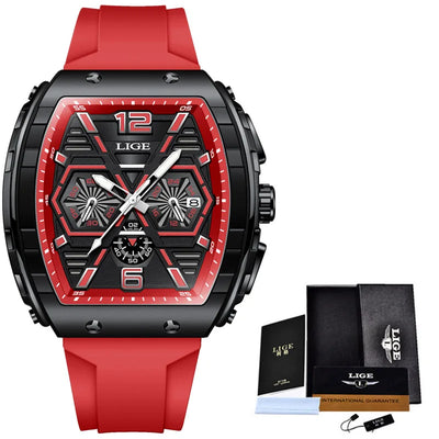 LIGE Quartz Waterproof Chronograph