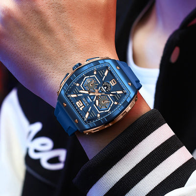 LIGE Quartz Waterproof Chronograph