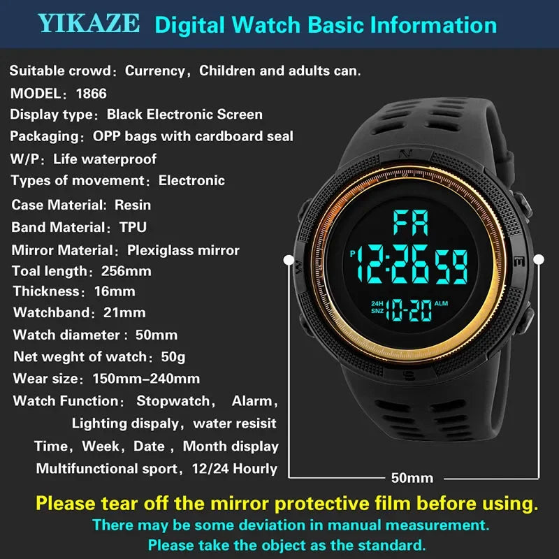 YIKAZE Y01 MILITARY WATCH