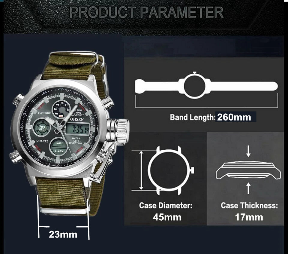 OHSEN Outdoor Sport Watch