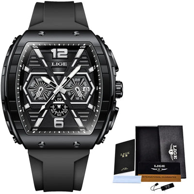 LIGE Quartz Waterproof Chronograph