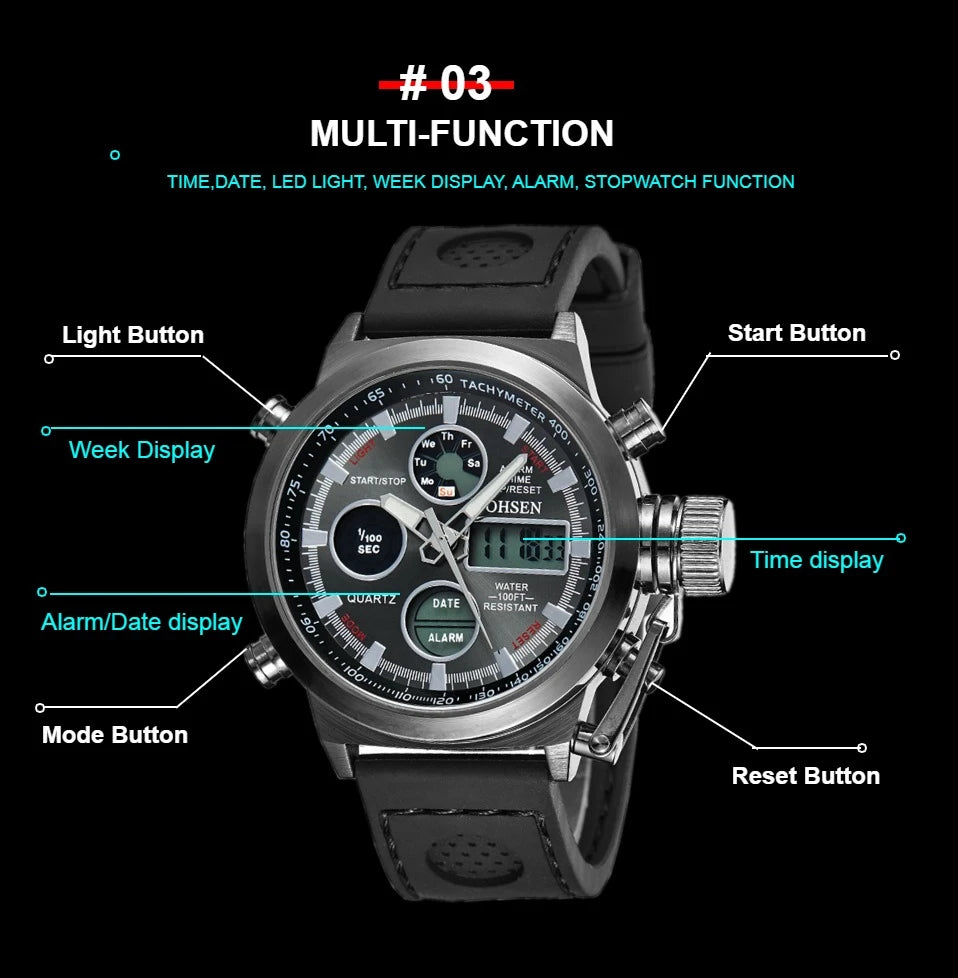 OHSEN Outdoor Sport Watch