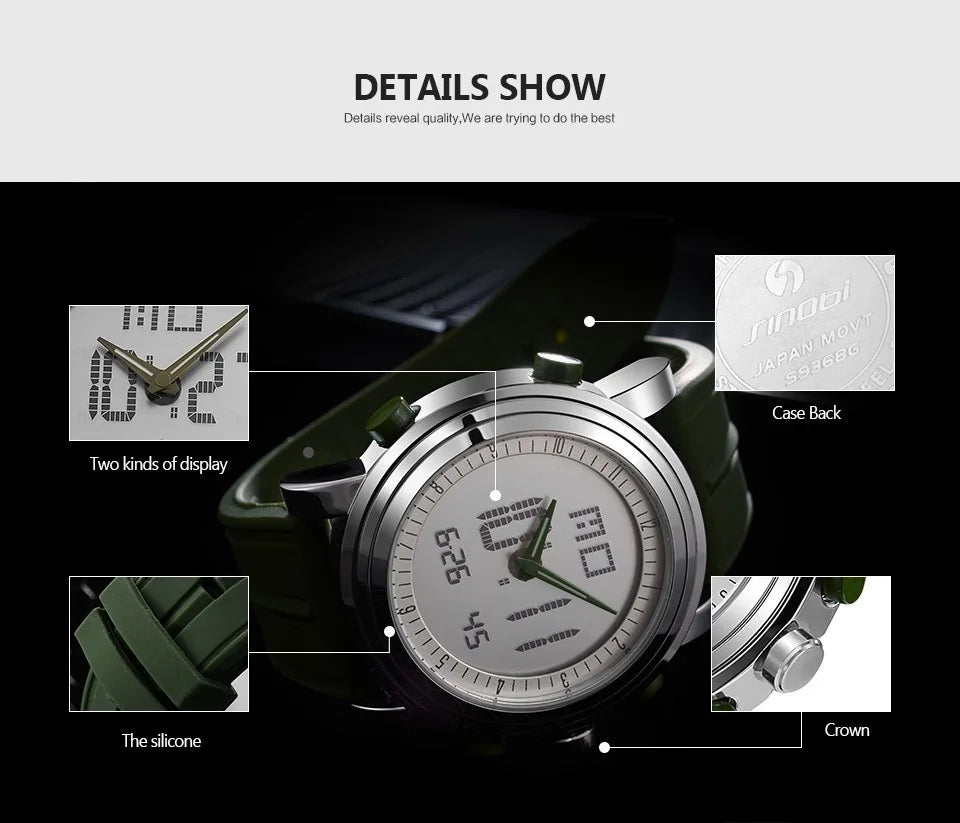 SINOBI Digital Sports  watch