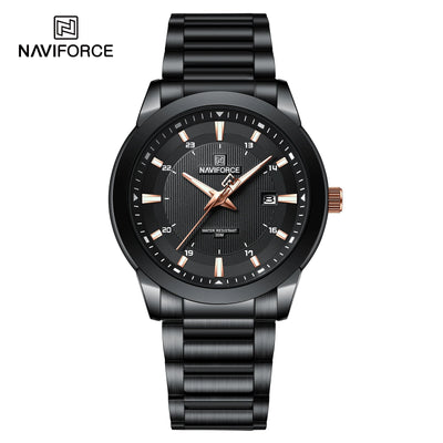 NAVIFORCE 2024 Men's Watch - Luxury Stainless Steel Sport Quartz