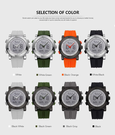 SINOBI Digital Sports  watch